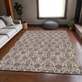 thumbnail image 1 of Addison Rugs Mayfield Washable Transitional Floral Ivory Rectangle Rug, 5' x 7'6", 1 of 6