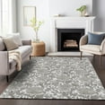 thumbnail image 1 of Addison Rugs Mayfield Washable Transitional Floral Ivory Rectangle Rug, 9' x 12', 1 of 6