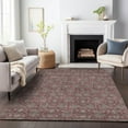 thumbnail image 1 of Addison Rugs Mayfield Washable Transitional Floral Merlot Rectangle Rug, 9' x 12', 1 of 6