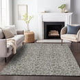 thumbnail image 1 of Addison Rugs Mayfield Washable Transitional Floral Taupe Rectangle Rug, 9' x 12', 1 of 6