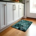 thumbnail image 1 of Addison Rugs Mayfield Washable Transitional Floral Teal Rectangle Rug, 1'8" x 2'6", 1 of 5