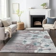 thumbnail image 1 of Addison Rugs Mayfield Washable Transitional Floral Teal Rectangle Rug, 10' x 14', 1 of 6
