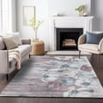 thumbnail image 1 of Addison Rugs Mayfield Washable Transitional Floral Teal Rectangle Rug, 9' x 12', 1 of 6