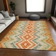 thumbnail image 1 of Addison Rugs Mayfield Washable Transitional Geometric Beige Rectangle Rug, 9' x 12', 1 of 6
