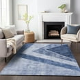 thumbnail image 1 of Addison Rugs Mayfield Washable Transitional Geometric Blue Rectangle Rug, 10' x 14', 1 of 6