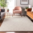 thumbnail image 1 of Addison Rugs Mayfield Washable Transitional Geometric Ivory Rectangle Rug, 9' x 12', 1 of 6