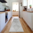 thumbnail image 1 of Addison Rugs Mayfield Washable Transitional Geometric Ivory Runner Rug, 2'3" x 7'6", 1 of 5
