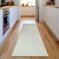 thumbnail image 1 of Addison Rugs Mayfield Washable Transitional Geometric Ivory Runner Rug, 2'3" x 7'6", 1 of 5