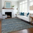 thumbnail image 1 of Addison Rugs Mayfield Washable Transitional Horizontal Bars Blue Rectangle Rug, 9' x 12', 1 of 5