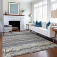 thumbnail image 1 of Addison Rugs Mayfield Washable Transitional Loops, Lines Gray Rectangle Rug, 10' x 14', 1 of 6