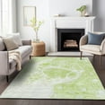thumbnail image 1 of Addison Rugs Mayfield Washable Transitional Modern Aloe Rectangle Rug, 9' x 12', 1 of 6