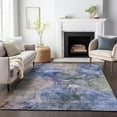thumbnail image 1 of Addison Rugs Mayfield Washable Transitional Modern Blue Rectangle Rug, 8' x 10', 1 of 6