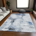 thumbnail image 1 of Addison Rugs Mayfield Washable Transitional Modern Blue Rectangle Rug, 9' x 12', 1 of 6
