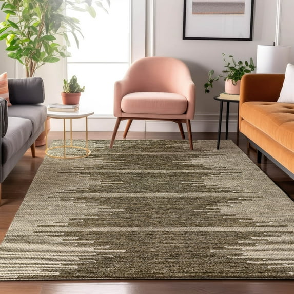 Addison Rugs Mayfield Washable Transitional Modern Coffee Rectangle Rug, 8' x 10'