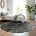 thumbnail image 1 of Addison Rugs Mayfield Washable Transitional Modern Gray Round Rug, 8' x 8', 1 of 5