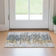 thumbnail image 1 of Addison Rugs Mayfield Washable Transitional Modern Ivory Rectangle Rug, 1'8" x 2'6", 1 of 5