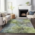 thumbnail image 1 of Addison Rugs Mayfield Washable Transitional Modern Olive Rectangle Rug, 9' x 12', 1 of 6