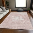 thumbnail image 1 of Addison Rugs Mayfield Washable Transitional Modern Pink Rectangle Rug, 9' x 12', 1 of 6