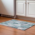 thumbnail image 1 of Addison Rugs Mayfield Washable Transitional Modern Teal Rectangle Rug, 1'8" x 2'6", 1 of 5