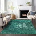 thumbnail image 1 of Addison Rugs Mayfield Washable Transitional Modern Teal Rectangle Rug, 2'6" x 3'10", 1 of 6