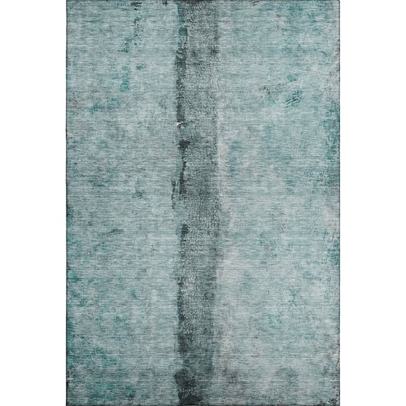 Addison Rugs Premium Machine Washable Mayfield Teal 9' x 12' Rug