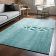 thumbnail image 1 of Addison Rugs Mayfield Washable Transitional Nautical Teal Rectangle Rug, 9' x 12', 1 of 6