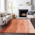 thumbnail image 1 of Addison Rugs Mayfield Washable Transitional Ombre Paprika Rectangle Rug, 9' x 12', 1 of 6