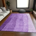 thumbnail image 1 of Addison Rugs Mayfield Washable Transitional Ombre Purple Rectangle Rug, 9' x 12', 1 of 6