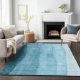 thumbnail image 1 of Addison Rugs Mayfield Washable Transitional Ombre Teal Rectangle Rug, 10' x 14', 1 of 6