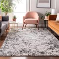 thumbnail image 1 of Addison Rugs Mayfield Washable Transitional Organic Black Rectangle Rug, 9' x 12', 1 of 6