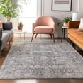 thumbnail image 1 of Addison Rugs Mayfield Washable Transitional Panel Gray Rectangle Rug, 5' x 7'6", 1 of 6