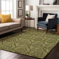 thumbnail image 1 of Addison Rugs Mayfield Washable Transitional Panel Green Rectangle Rug, 3' x 5', 1 of 6