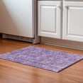 thumbnail image 1 of Addison Rugs Mayfield Washable Transitional Panel Purple Rectangle Rug, 1'8" x 2'6", 1 of 5