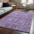 thumbnail image 1 of Addison Rugs Mayfield Washable Transitional Panel Purple Rectangle Rug, 9' x 12', 1 of 6