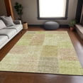 thumbnail image 1 of Addison Rugs Mayfield Washable Transitional Patchwork Aloe Rectangle Rug, 5' x 7'6", 1 of 6