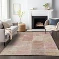 thumbnail image 1 of Addison Rugs Mayfield Washable Transitional Patchwork Blush Rectangle Rug, 5' x 7'6", 1 of 6