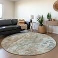 thumbnail image 1 of Addison Rugs Mayfield Washable Transitional Soft Abstract Multi Round Rug, 8' x 8', 1 of 5