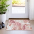 thumbnail image 1 of Addison Rugs Mayfield Washable Transitional Soft Abstract Pink Rectangle Rug, 1'8" x 2'6", 1 of 5