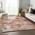 thumbnail image 1 of Addison Rugs Mayfield Washable Transitional Soft Abstract Pink Rectangle Rug, 5' x 7'6", 1 of 6