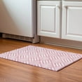 thumbnail image 1 of Addison Rugs Mayfield Washable Transitional Squares Pink Rectangle Rug, 1'8" x 2'6", 1 of 5