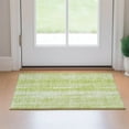 thumbnail image 1 of Addison Rugs Mayfield Washable Transitional Stripes Aloe Rectangle Rug, 1'8" x 2'6", 1 of 5