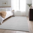 thumbnail image 1 of Addison Rugs Mayfield Washable Transitional Stripes Ivory Rectangle Rug, 2'6" x 3'10", 1 of 6