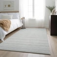 thumbnail image 1 of Addison Rugs Mayfield Washable Transitional Stripes Ivory Rectangle Rug, 9' x 12', 1 of 6