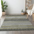 thumbnail image 1 of Addison Rugs Mayfield Washable Transitional Tribal, Diamond Gray Rectangle Rug, 2'6" x 3'10", 1 of 6
