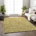thumbnail image 1 of Addison Rugs Mayfield Washable Transitional Tropical, Leaves, Botanical Gilded Rectangle Rug, 3' x 5', 1 of 6