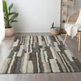 thumbnail image 1 of Addison Rugs Mayfield Washable Transitional Vertical Bars Earth Rectangle Rug, 8' x 10', 1 of 5
