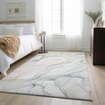 thumbnail image 1 of Addison Rugs Mayfield Washable Transitional Watercolors Ivory Rectangle Rug, 9' x 12', 1 of 6