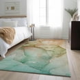 thumbnail image 1 of Addison Rugs Mayfield Washable Transitional Watercolors Teal Rectangle Rug, 5' x 7'6", 1 of 6