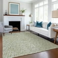thumbnail image 1 of Addison Rugs Mayfield Washable Transitional Whimsical Flowy Lines Sage Rectangle Rug, 10' x 14', 1 of 5
