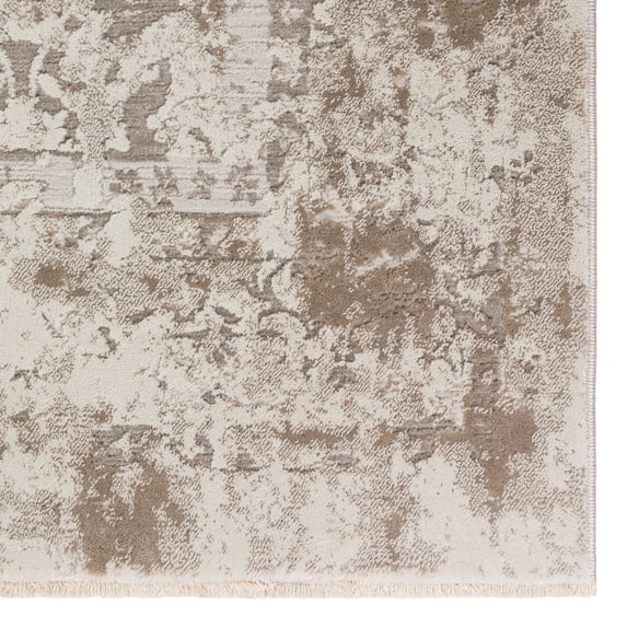 Addison Rugs Nelson Vintage Oriental Machine Made Rug 7' 10" x 10' - Khaki - Rectangle